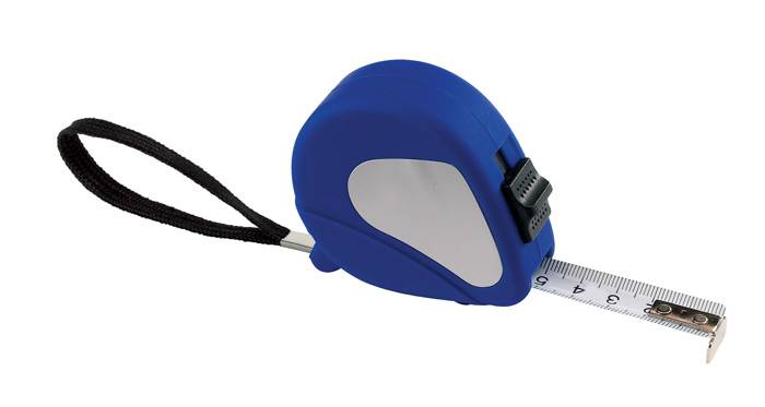 Meter, pogumovaný povrch, 5 m, modrá