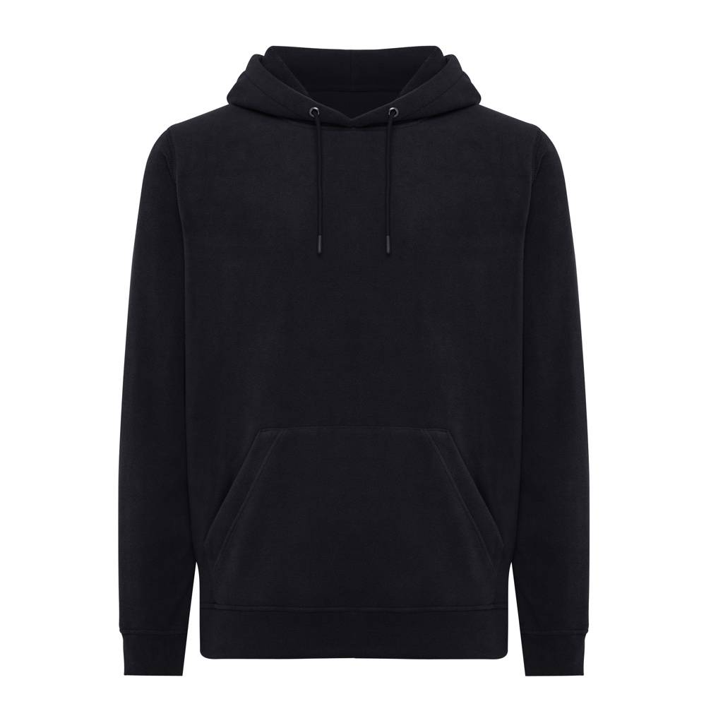 Micro fleece mikina Iqoniq Trivor, čierna, XXS