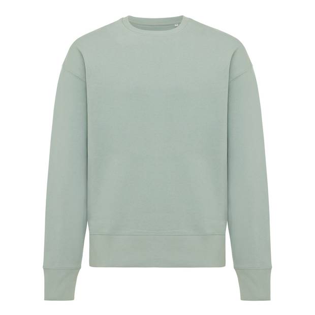 Mikina Iqoniq Kruger relaxed fit z recykl. bavlny, zelená Iceberg, XXL Mikina Iqoniq Kruger relaxed fit z recykl. bavlny, zelená Iceberg, XXL