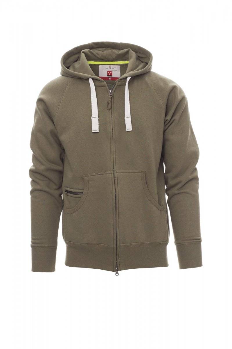 Mikina PAYPER DALLAS+, army zelená, M