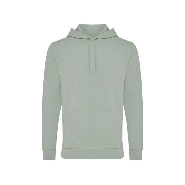 Mikina s kapucňou Iqoniq Jasper z recykl. bavlny, zelená Iceberg Mikina s kapucňou Iqoniq Jasper z recykl. bavlny, zelená Iceberg