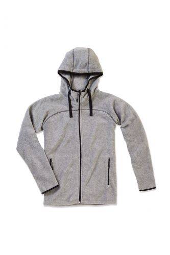Mikina STEDMAN ACTIVE POWER FLEECE JACKET MEN tm.šedý melír S