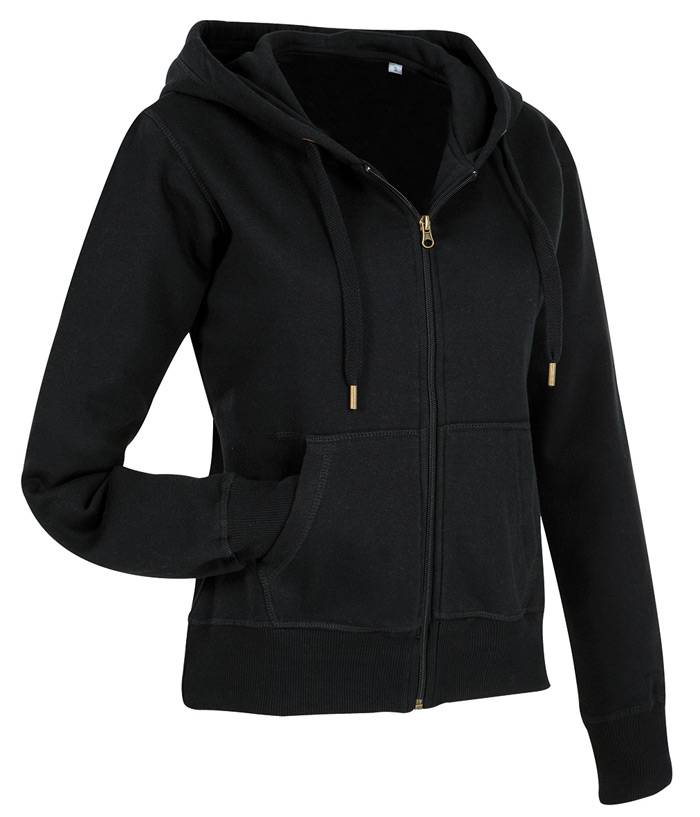 Mikina STEDMAN ACTIVE SWEATJACKET WOMEN Black Opal čierna S