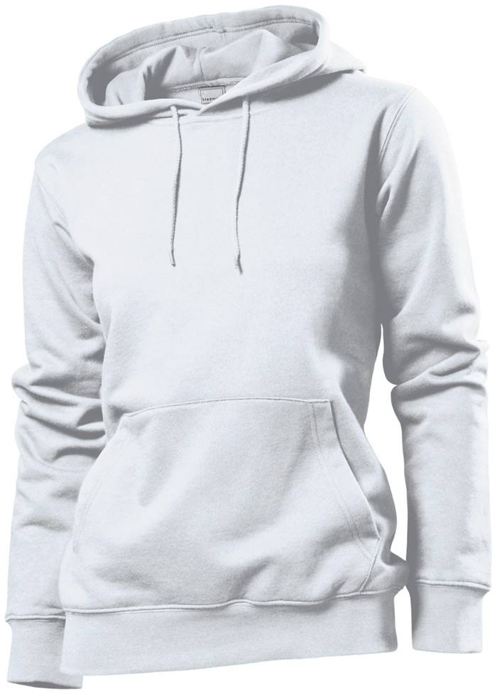 Mikina STEDMAN HOODED SWEATSHIRT WOMEN White biela S