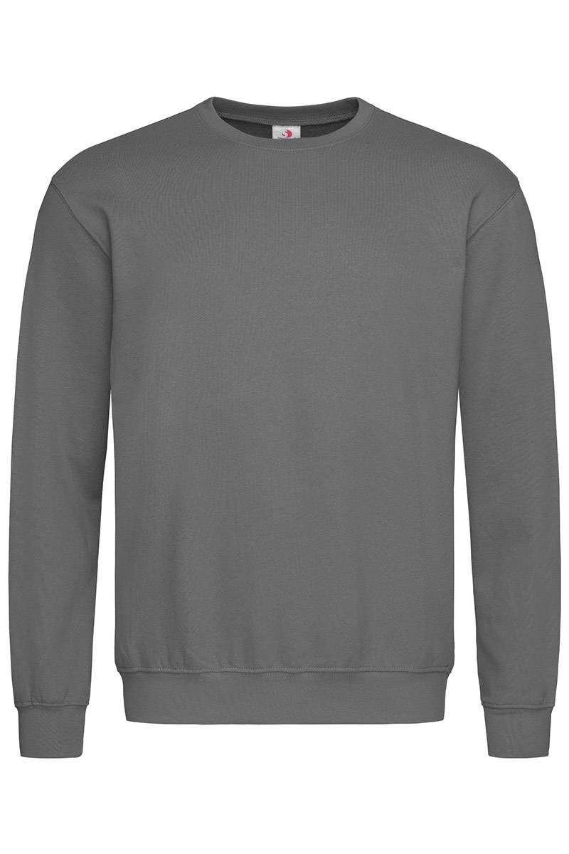 Mikina STEDMAN Unisex Sweatshirt, Real Grey sivá, M