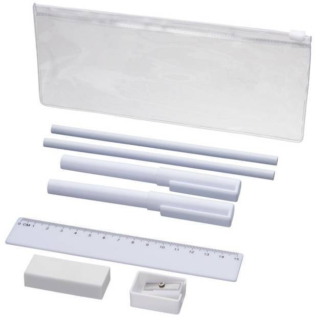 Mindy penál 8dílná sada, bílá Mindy penál 8dílná sada, bílá