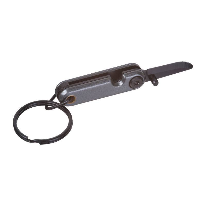 Mini vreckový nôž z nehrdzavejúcej ocele, sivá Dark