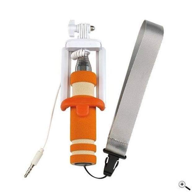 MINISELFIE teleskopická tyč na selfie, oranžová MINISELFIE teleskopická tyč na selfie, oranžová