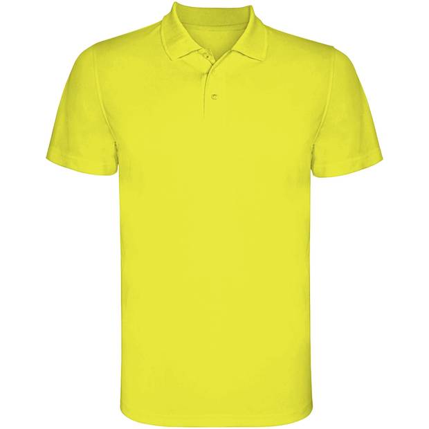 Monzha dětská sportovní polokošile s krátkým rukávem, žlutá Fluor, 4 Monzha dětská sportovní polokošile s krátkým rukávem, žlutá Fluor, 4