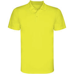 Obrázok ku produktu Monzha pánska športová polokošeľa s krátkym rukávom, žltá Fluor, S