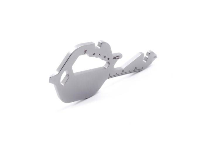 Multifunkčné náradie Brandcharger Kee, sivá strieborná