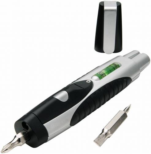 Multifunkčný skrutkovačov s vodováhou