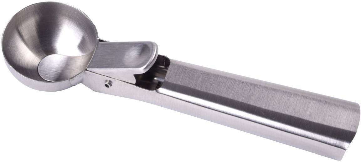 "Naběračka na zmrzlinu ""Cool serving"", šedá stříbrná"