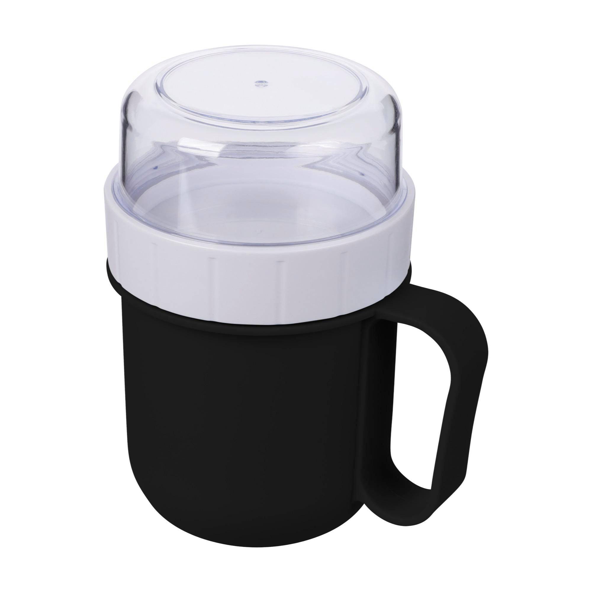 Nádoba na obed Nivo | 450 ml, čierna