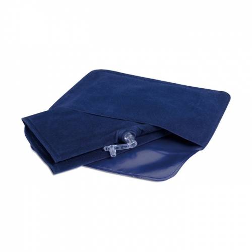 Nafukovací cestovný vankúšik, modrá