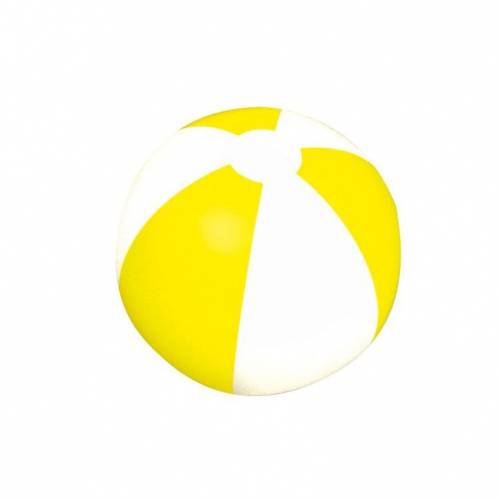 Nafukovacia plážová lopta, žltá