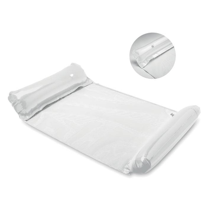 Nafukovacia sieť do vody, biela