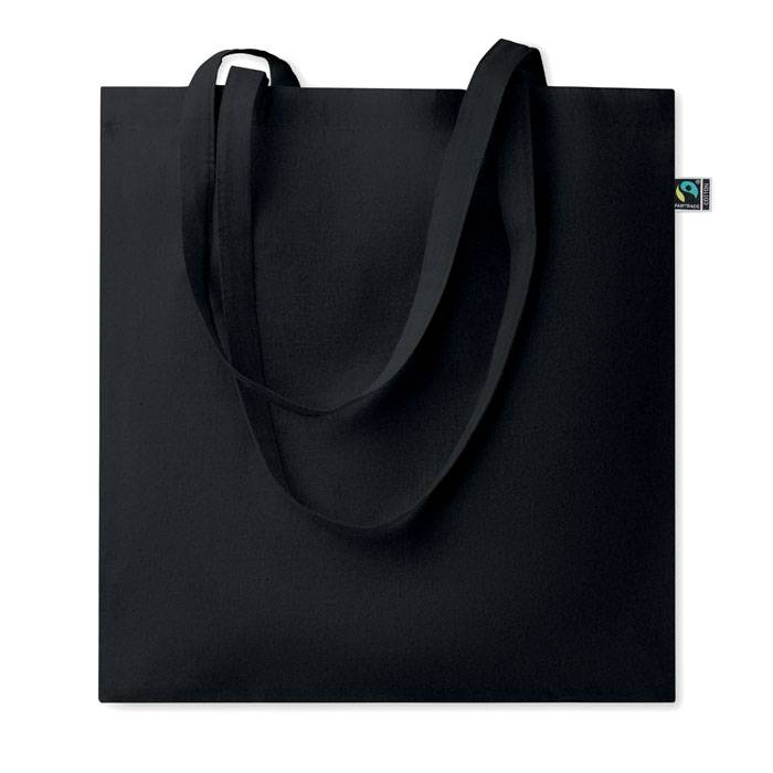 Nákupná taška, Fairtrade 180g, čierna