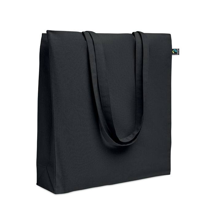 Nákupná taška, Fairtrade 180g, čierna