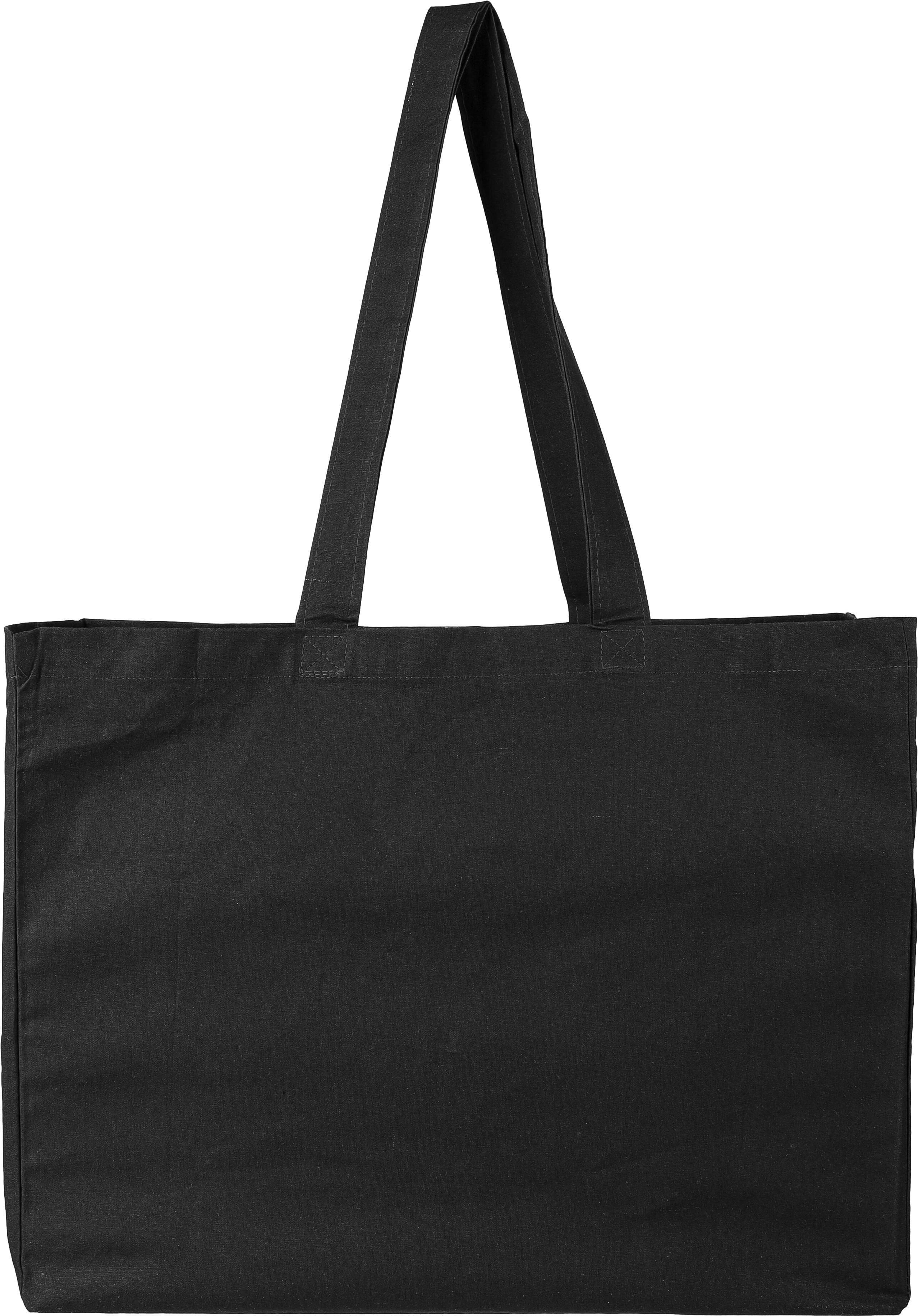Nákupná taška z bavlny Oeko-Tex® (180 g/m²) Malina, čierna