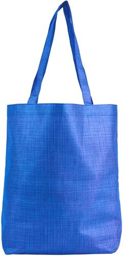 Nákupní taška z netkané textilie, modrá