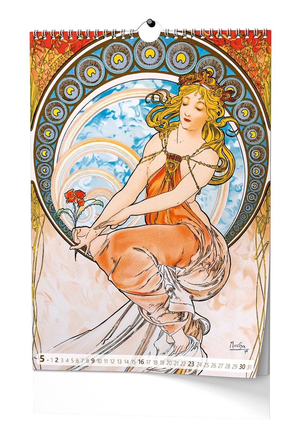 Nástěnný kalendář A3 - Alfons Mucha 2027