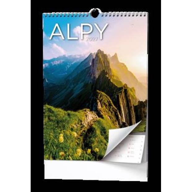 Nástěnný kalendář - Alpy - A3 Nástěnný kalendář - Alpy - A3