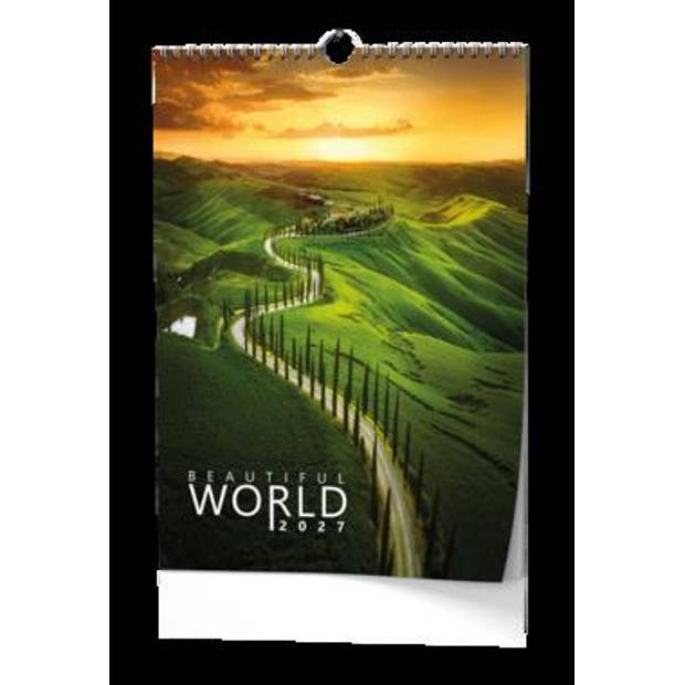 Nástěnný kalendář - Beautiful world - A3 Nástěnný kalendář - Beautiful world - A3