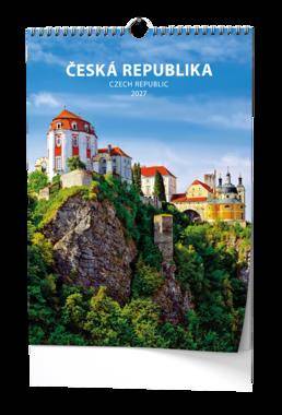 Nástěnný kalendář - Česká republika - A3