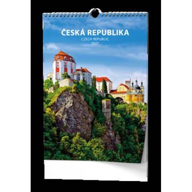 Nástěnný kalendář - Česká republika - A3 Nástěnný kalendář - Česká republika - A3
