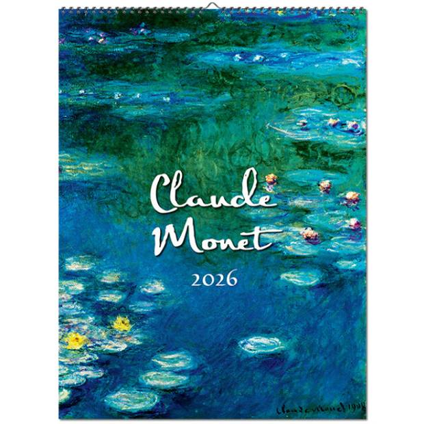 NÁSTENNÝ KALENDÁR CLAUDE MONET 2026 NÁSTENNÝ KALENDÁR CLAUDE MONET 2026