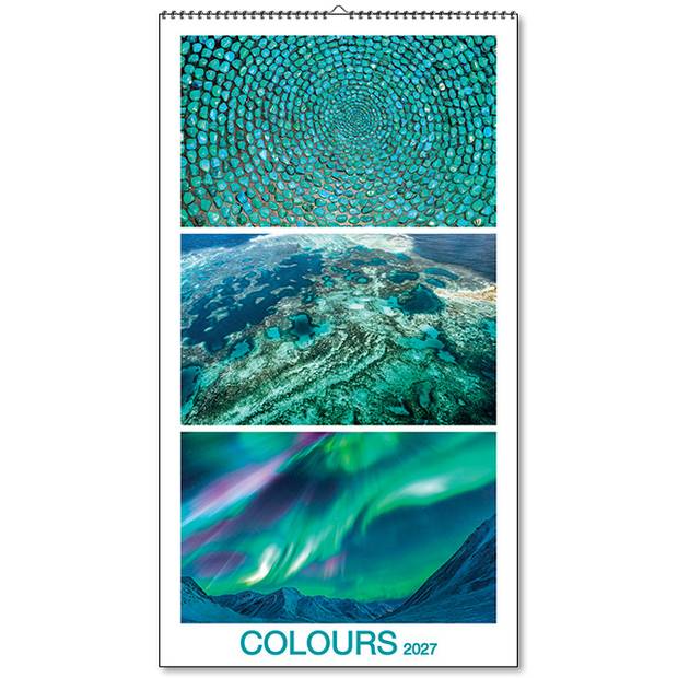 Nástenný kalendár Colours 2027 Nástenný kalendár Colours 2027