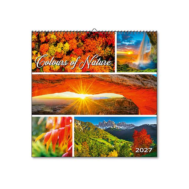 Nástenný kalendár Colours of nature 2027 Nástenný kalendár Colours of nature 2027