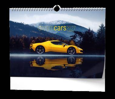 Nástěnný kalendář - Dream Cars - A3