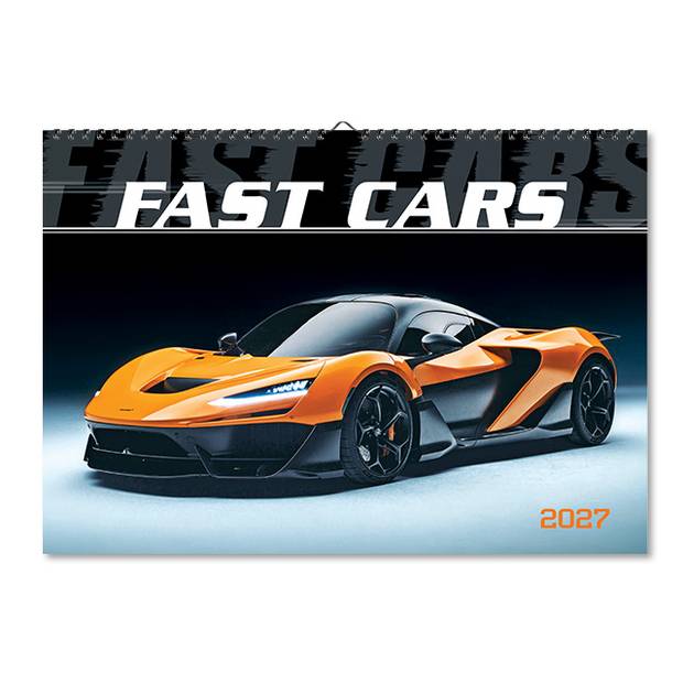 Nástenný kalendár Fast cars 2027 Nástenný kalendár Fast cars 2027