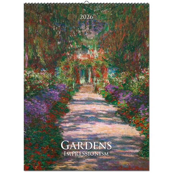 Nástenný kalendár Gardens Impressionism 2026 42 x 56 cm