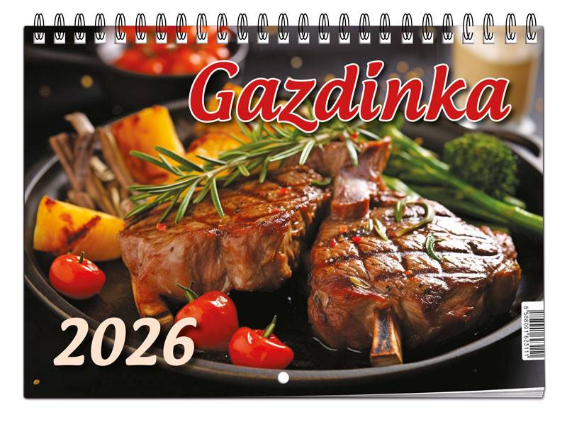 Nástenný kalendár GAZDINKA 2026