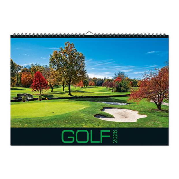 NÁSTENNÝ KALENDÁR GOLF 2026 NÁSTENNÝ KALENDÁR GOLF 2026