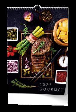 Nástěnný kalendář - Gourmet  - A3