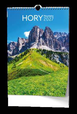 Nástěnný kalendář - Hory - A3