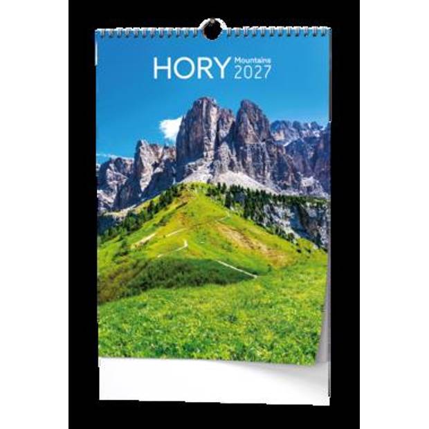 Nástěnný kalendář - Hory - A3 Nástěnný kalendář - Hory - A3