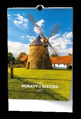 Nástěnný kalendář - Krásy Moravy a Slezska - A3