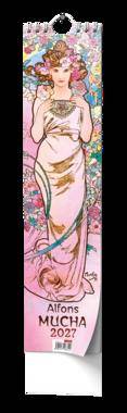 Nástěnný kalendář - Kravata - Alfons Mucha 2027