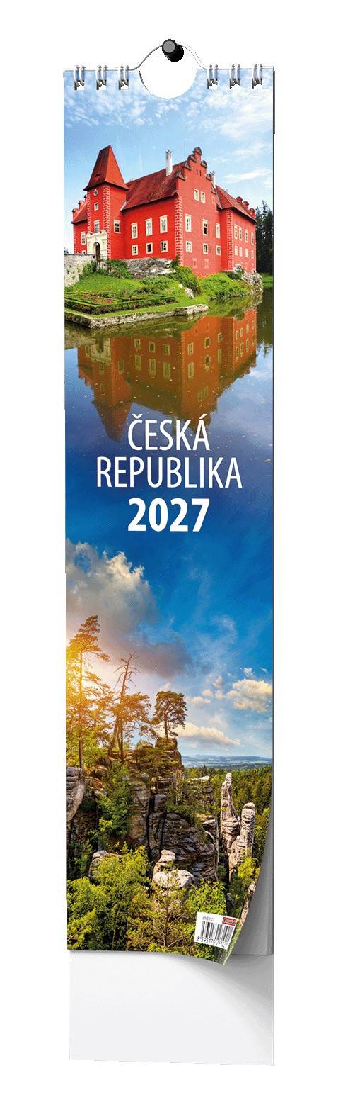 Nástěnný kalendář - Kravata - Česká republika