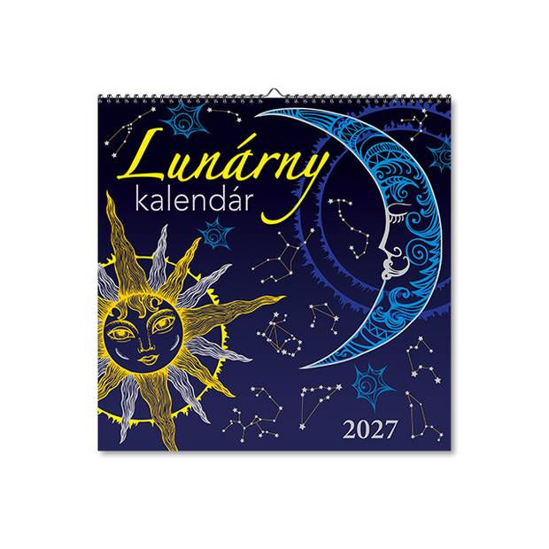 Nástenný kalendár Lunárny kalendár 2027 Nástenný kalendár Lunárny kalendár 2027