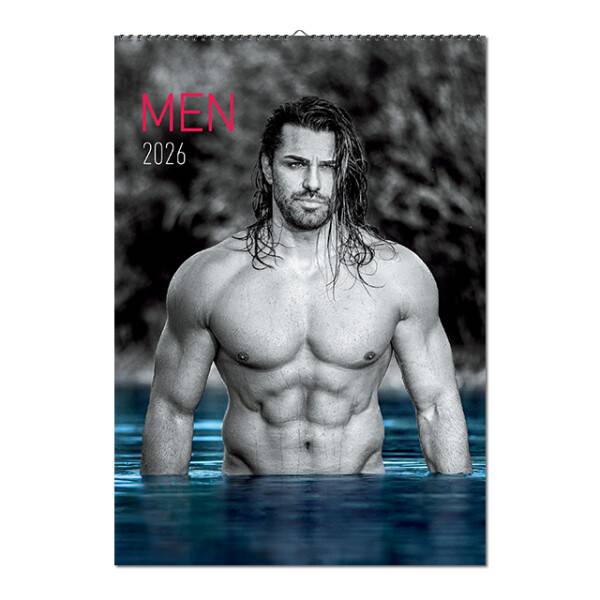 Nástenný kalendár Men 340 x 485, 2026