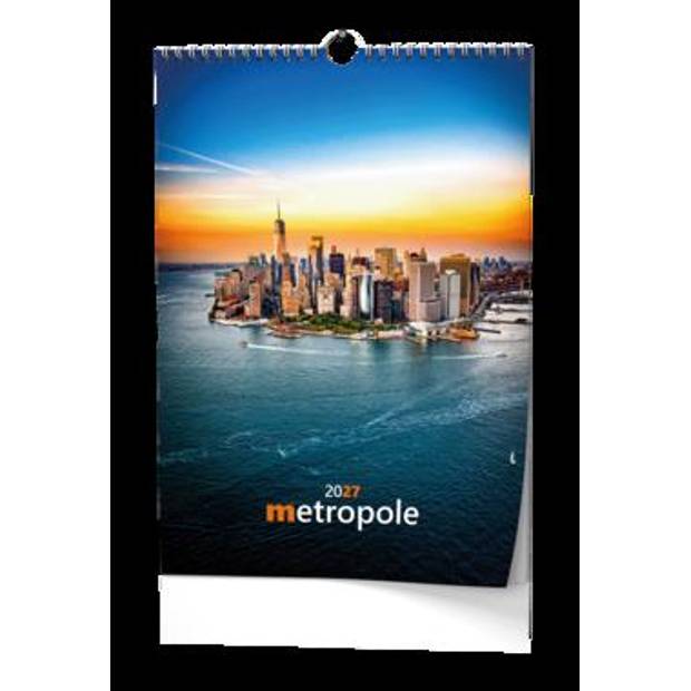 Nástěnný kalendář - Metropole - A3 Nástěnný kalendář - Metropole - A3