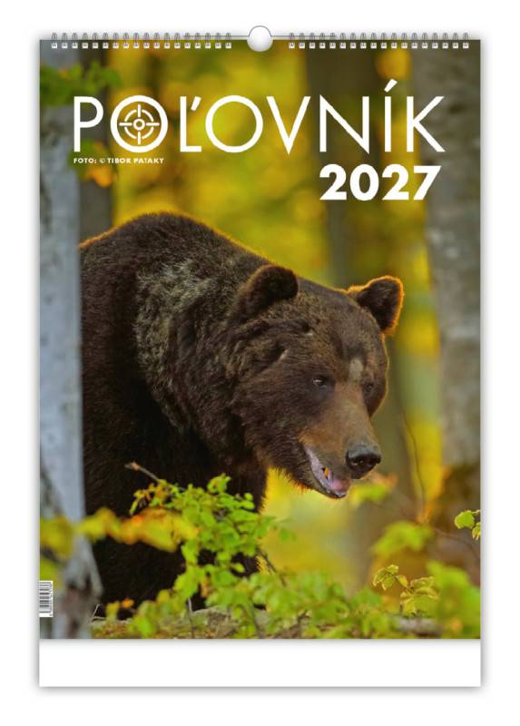 Nástenný kalendár POĽOVNÍK 2027
