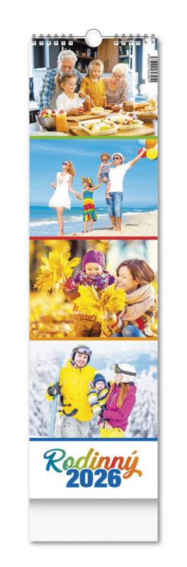 Nástenný kalendár RODINNÝ 2026