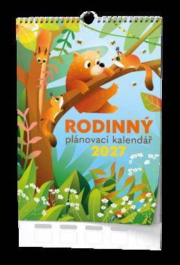 Nástěnný kalendář - Rodinný plánovací kalendář - A3